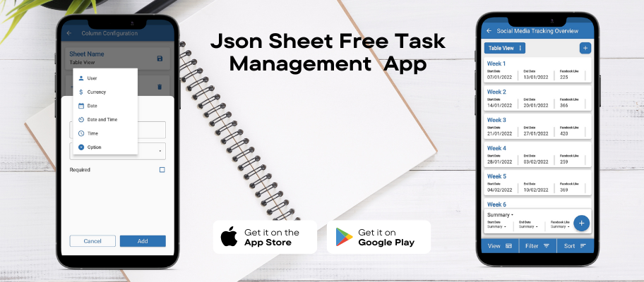 jsonsheet